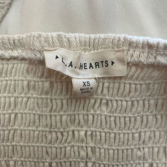 Pacsun LA Hearts Rock the Twill Corset Top Womens Size XS - Picture 4 of 4